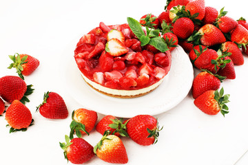 strawberry cake