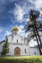 Medieval Savvino Storozhevsky monastery in Zvenigorod, Virgin nativity cathedral