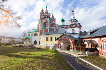 The architectural ensemble of the Savvino-Storozhevsky monastery in Zvenigorod