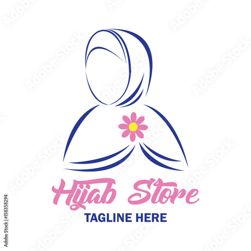 Free Hijab Logo Design