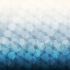 Design of polygonal pattern background with trendy color.
