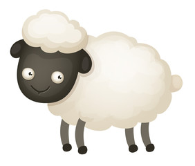 Cartoon Cute Sheep