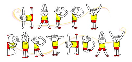 bon anniversaire et chats