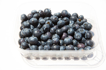 eine Schale mit Blaubeeren