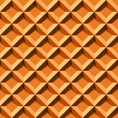 Seamless pattern with waffel texture