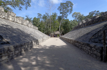 Ball Court, Coba, Mexico 