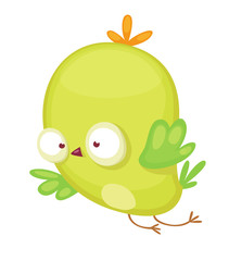 Cartoon bird