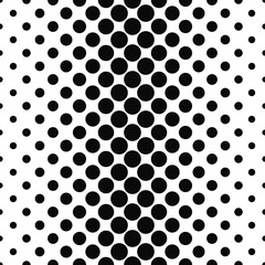 Fototapeta na wymiar Abstract monochrome vertical dot pattern design