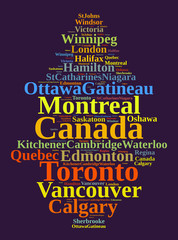 Largest census metropolitan areas in Canada