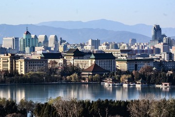 The Lake in Beijing City