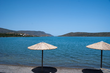 Beach Straw Umbrella
