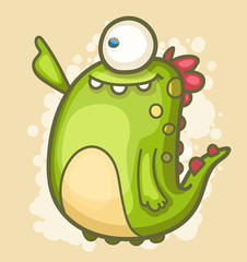 Cartoon Monster