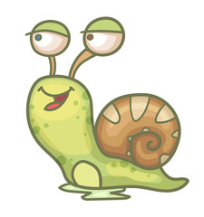 Cartoon Snail