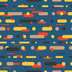 Abstract vector seamless pattern. Color abstract background
