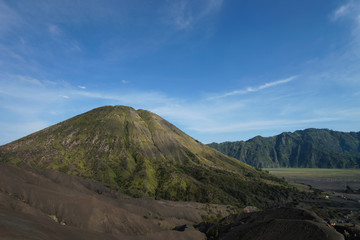 Mount Bromo volcano (Gunung Bromo) in Bromo Tengger Semeru National Park, East Java, Indonesia