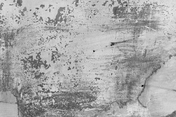 Obraz premium Wall fragment with scratches and cracks