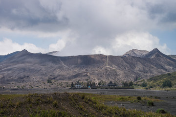 Mount Bromo volcano (Gunung Bromo) in Bromo Tengger Semeru National Park, East Java, Indonesia