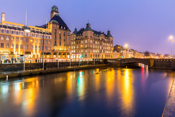 Fototapeta na wymiar Malmo Cityscape Sweden