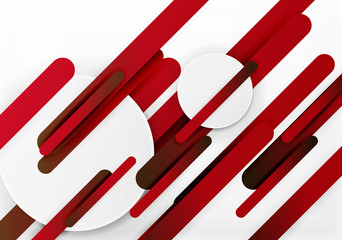 Cut 3d paper color straight lines abstract background