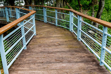 Footbridge in the park