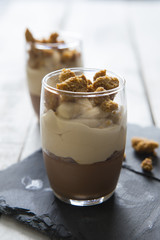 chocolate milk mousse