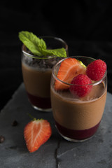 Chocolate mousse