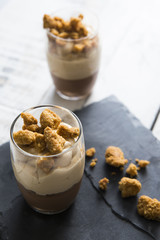 chocolate milk mousse