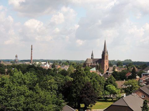Fototapeta Skyline Grefrath Oedt