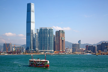 Fototapeta premium Hong Kong ferry