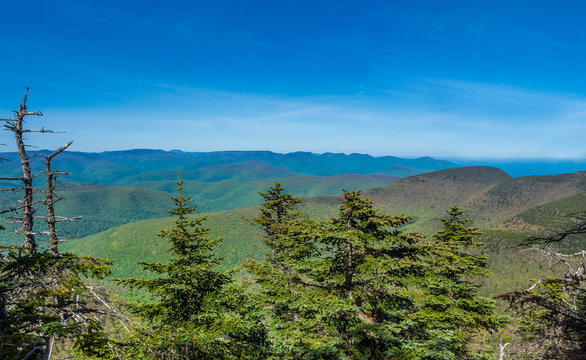Panorama of Catskill Mountains