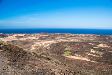 Insel Lobos bei Fuerteventura den Kanarischen Inseln