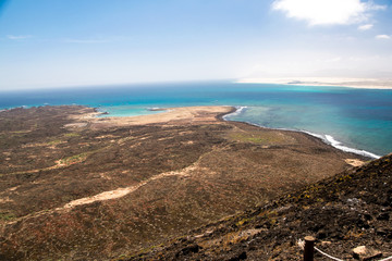 Insel Lobos bei Fuerteventura den Kanarischen Inseln
