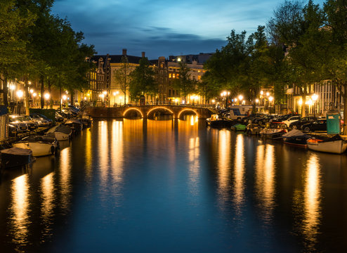A Bridge in Amsterdam 