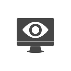 Spy eye icon - Illustration