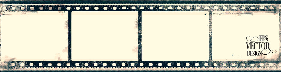 Grunge Vector Frame . Large Distressed Texture . Decorative Vintage Weathered Border. Great Grunge Background Or Retro Design Decor Element.