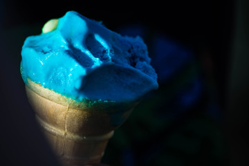 Bubblegum ice cream cone