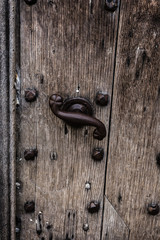 Very Old Door and Handle