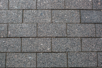Modern granite masonry