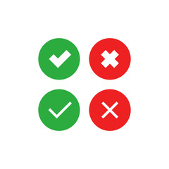 Obraz premium Positive and negative feedback collection