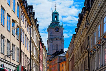 Fototapeta na wymiar Stockholm Buildings and Architecture