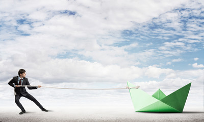 Obraz premium Water transporation concept