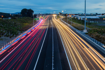 Expressway Light Trails Kapiti