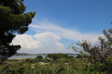 Obraz premium horizon paysage d'occitanie