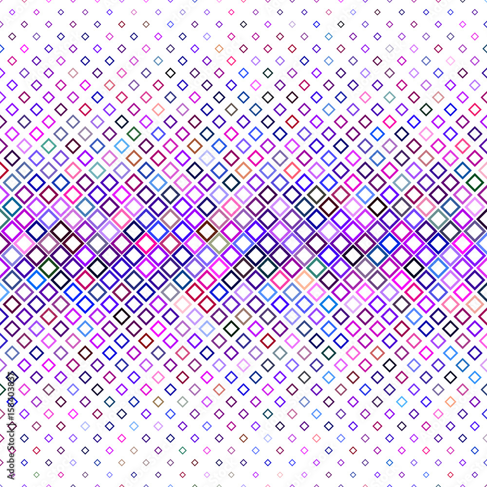 Poster colorful abstract square pattern background