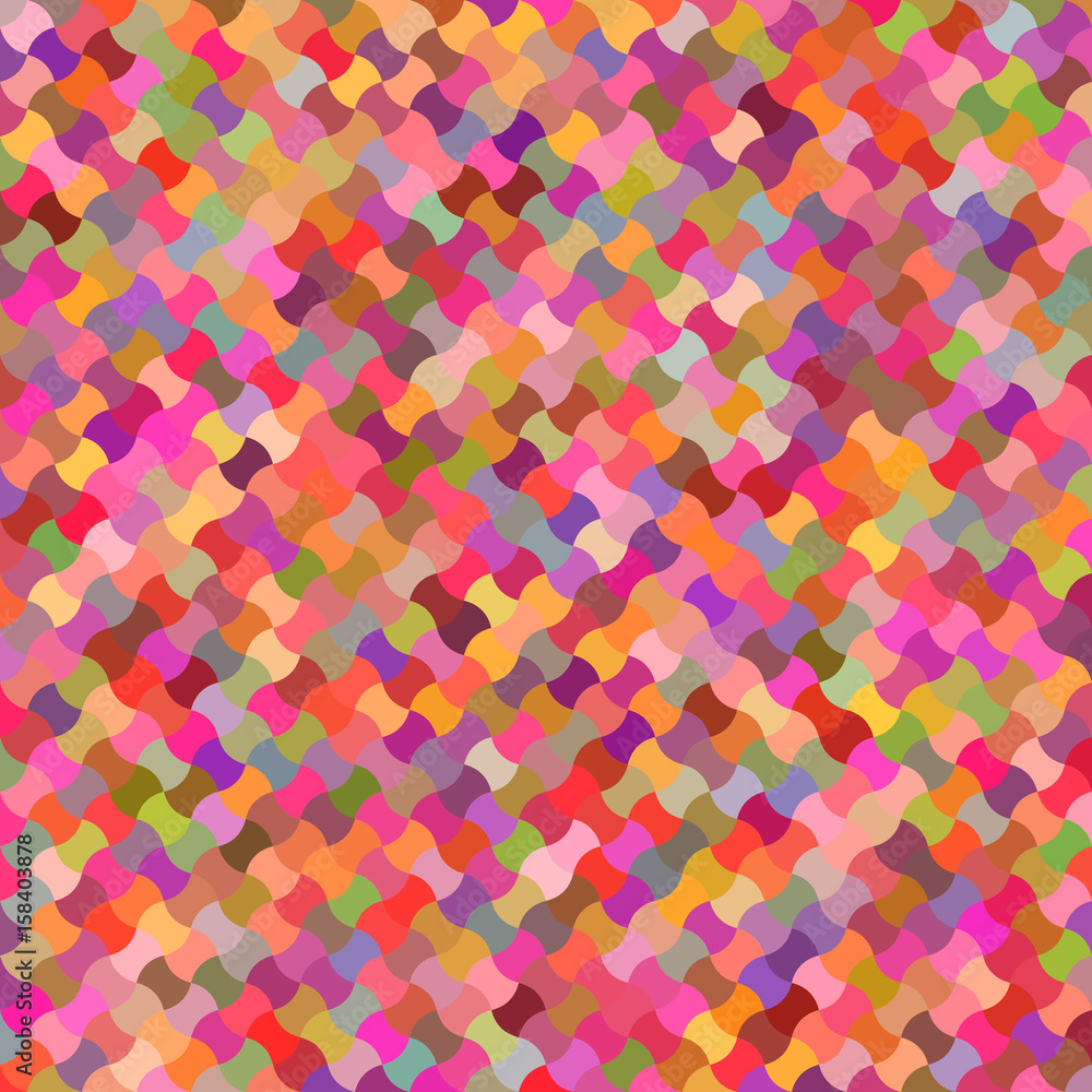 Aufkleber happy color abstract puzzle pattern background