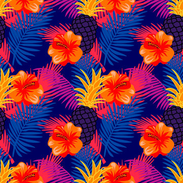 23 462 Best Neon Flower Pattern Images Stock Photos Vectors Adobe Stock