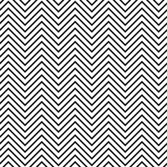 Black and white seamless zig zag line pattern