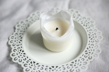Candle as a decoration