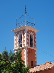 Clocher d'Ensuès la Redonne dans les Bouches du Rhône
