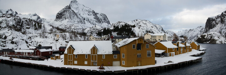 Nusfjord, Lofoten, Norwegen